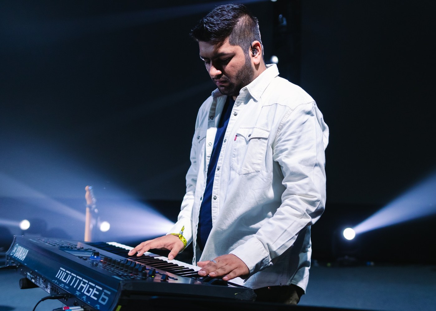 Live on stage